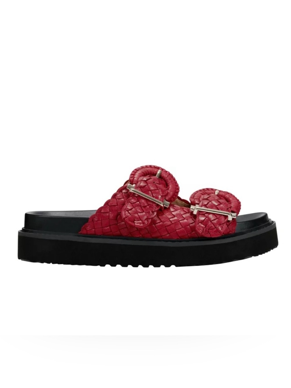 Marc Fisher Auggie Platform Slide Sandals - Picture 2 of 8